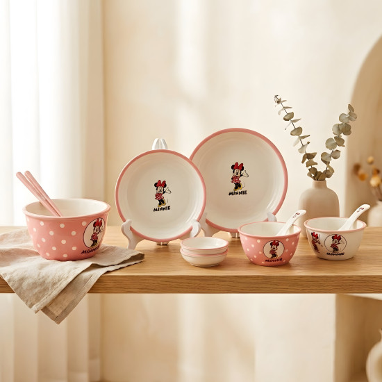 Porcelain Dinnerware Set 9 Pcs